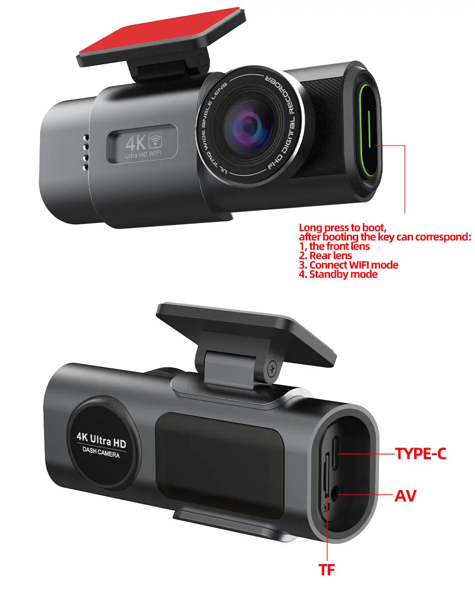 Ultimate 4K Car Dash Cam